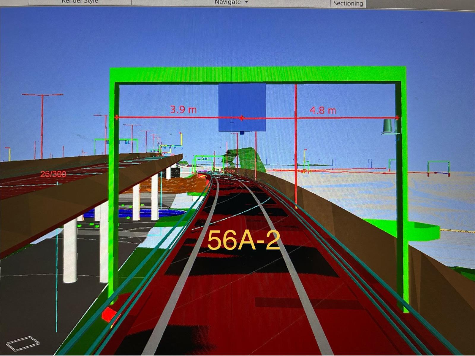 3D-modell av infrastrukturprojekt — Stockholm